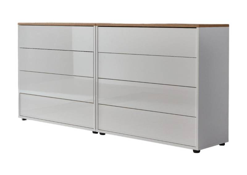 moebel-dich-auf Sideboard BEN Set 1 (8 Schubkästen, in verschiedenen Farben), Push-to-open-Funktion von moebel-dich-auf