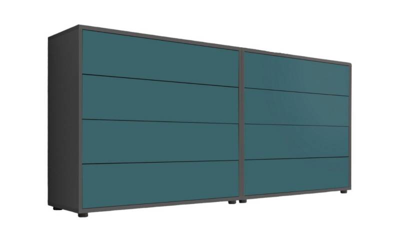 moebel-dich-auf Sideboard BEN Set 1 (8 Schubkästen, in verschiedenen Farben), Push-to-open-Funktion von moebel-dich-auf