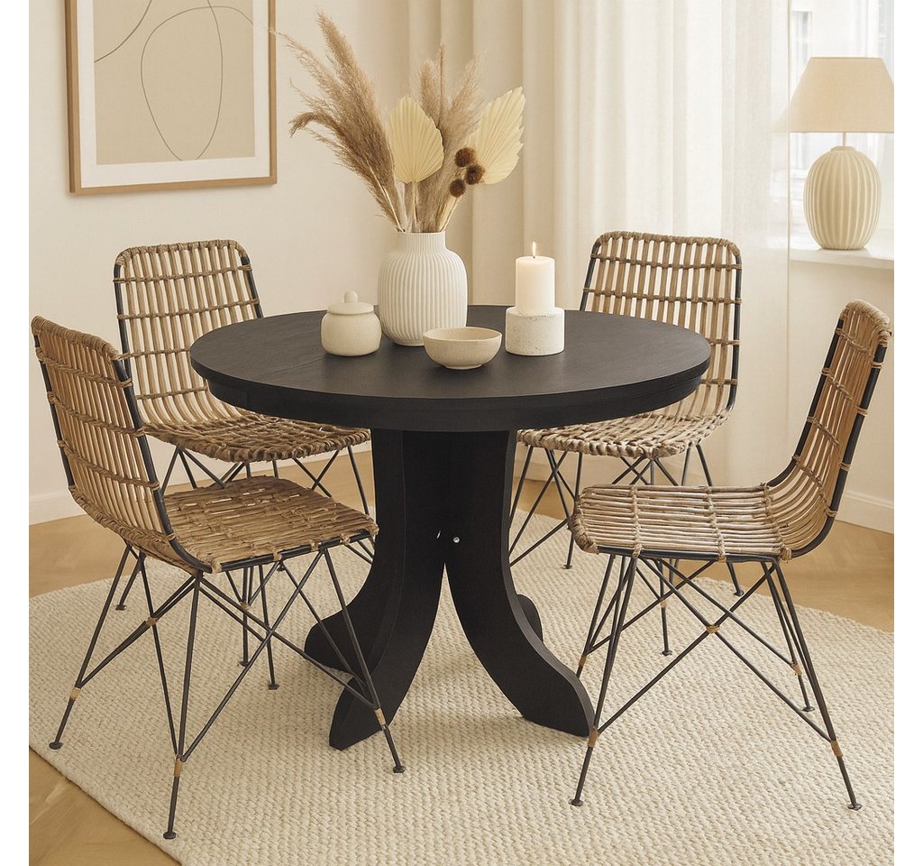 moebel-direkt-online Essgruppe 5tlg. Tischgruppe wahlweise mit Sitzkissen oder ohne Sitzkissen moebel-direkt-online Essgruppe 5tlg. Tischgruppe wahlweise mit Sitzkissen oder ohne Sitzkissen von moebel-direkt-online