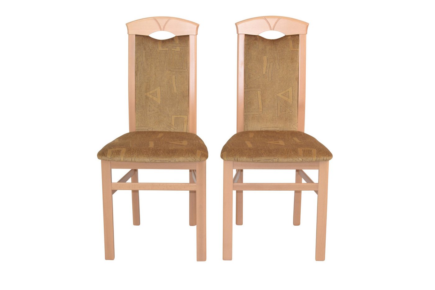 moebel-direkt-online Esszimmerstuhl Massivholzstuhl 2er-Set (Spar-Set), 2er-Set von moebel-direkt-online