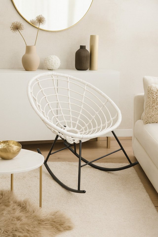 moebel-direkt-online Schaukelsessel Celli, Handgeflochten aus Polyrattan moebel-direkt-online Schaukelsessel Celli, Handgeflochten aus Polyrattan von moebel-direkt-online