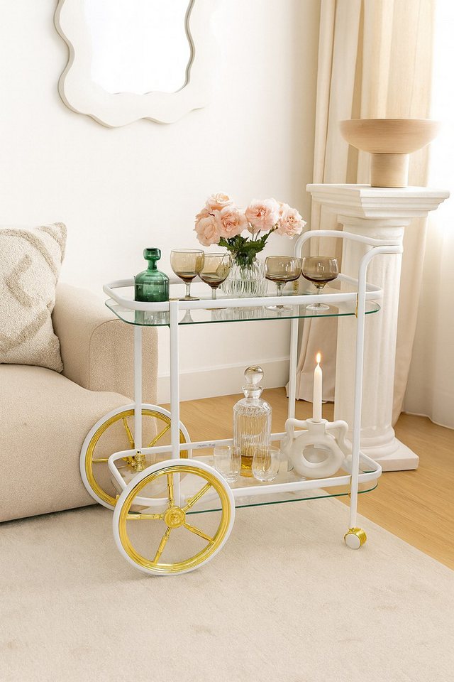 moebel-direkt-online Servierwagen Paula, (1 St), funktionell und praktisch von moebel-direkt-online