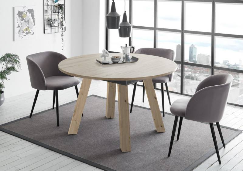 möbel-direkt.de Esstisch Esstisch Big System Rund von möbel-direkt.de