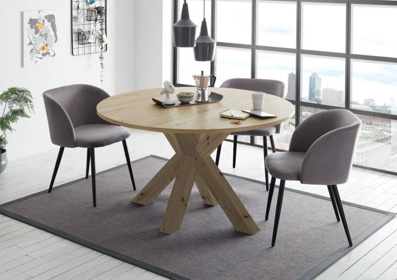 möbel-direkt.de Esstisch Esstisch Big System Rund von möbel-direkt.de