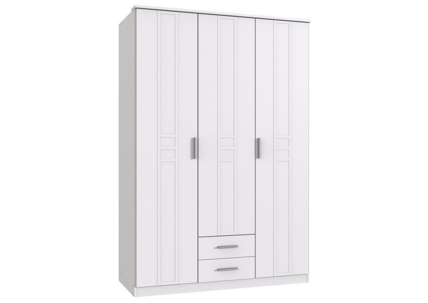 möbel-direkt.de Kleiderschrank Bela "Borkum" in Landhausstil Weiß (komplett, 1-St., Kleiderschrank) Landhausstil, Soft Close von möbel-direkt.de