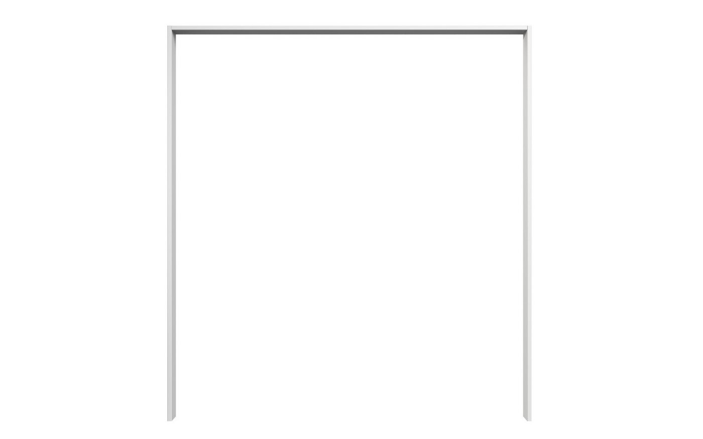 möbel-direkt.de Schwebetürenschrank Emden in Weiß mit Beton (komplett, 1-St., Kleiderschrank) Made in Germany von möbel-direkt.de