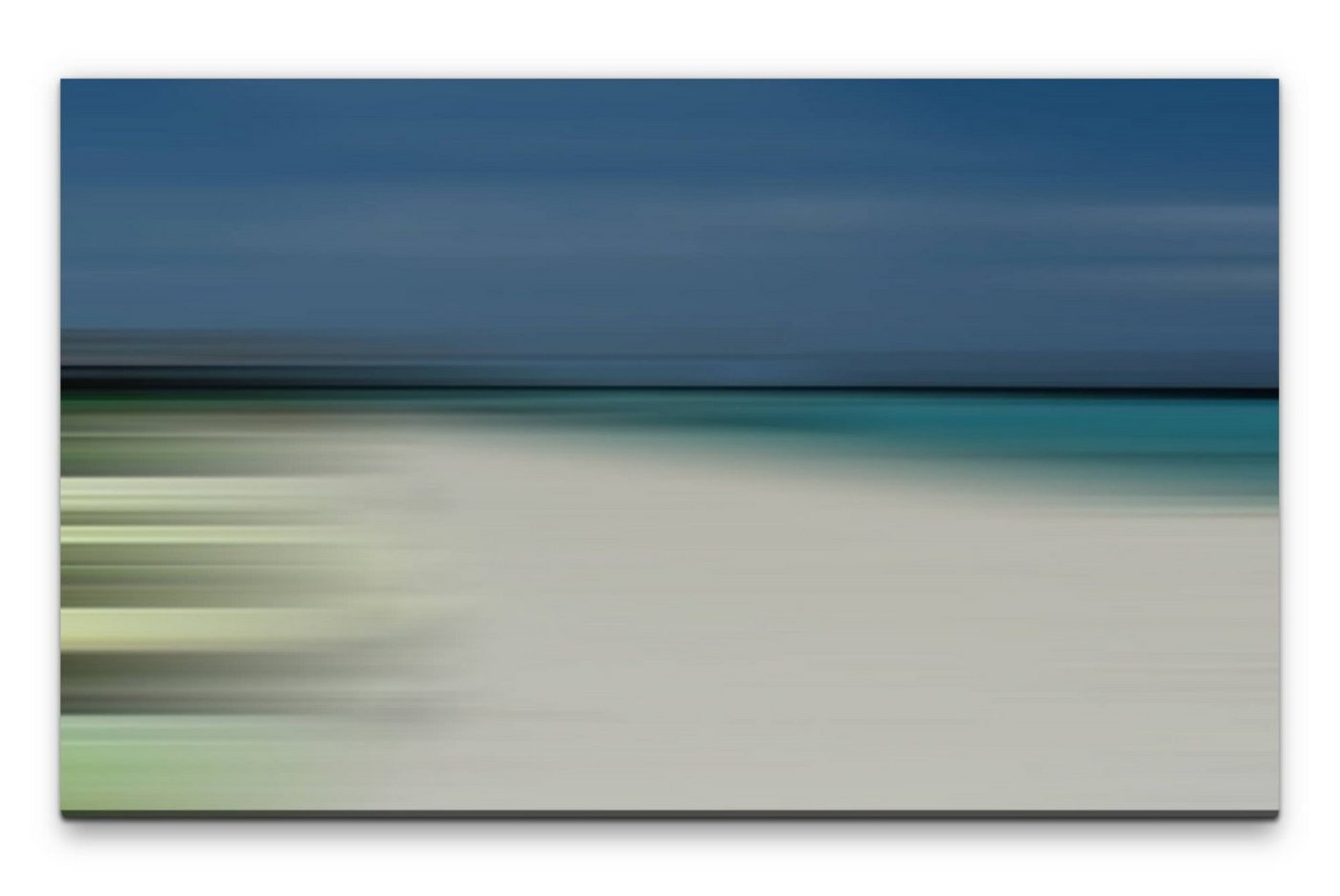 möbel-direkt.de Leinwandbild Bilder XXL Abstrakt Strand Wandbild auf Leinwand von möbel-direkt.de