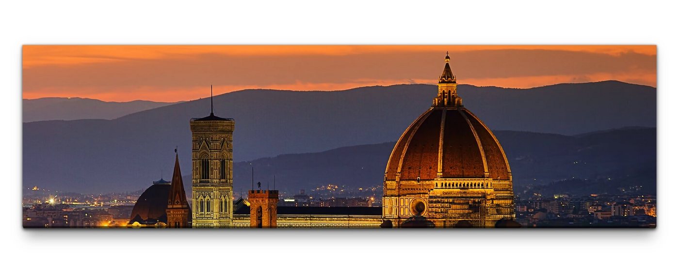 möbel-direkt.de Leinwandbild Bilder XXL Kathedrale von Florenz Wandbild auf Leinwand von möbel-direkt.de