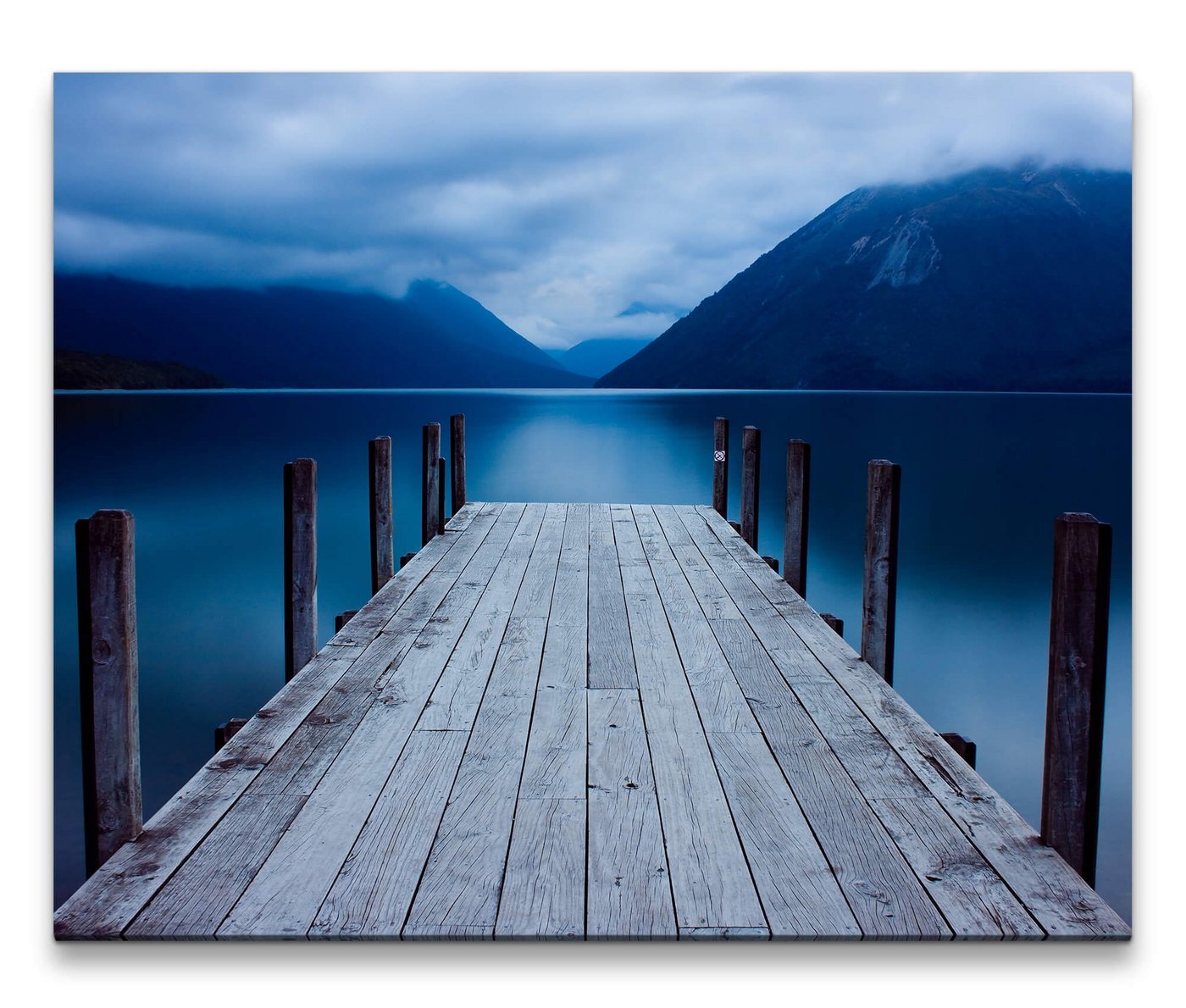 möbel-direkt.de Leinwandbild Bilder XXL Steeg am See Wandbild auf Leinwand von möbel-direkt.de