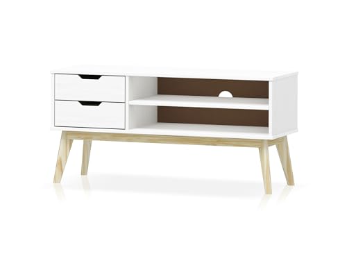 moebel-eins Barny TV Lowboard II, Material Massivholz, Kiefer von moebel-eins