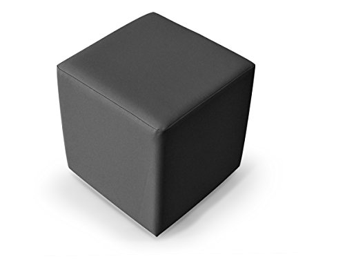 moebel-eins KUBUS Sitzwürfel Bandscheibenhocker Sitzhocker Fußhocker in grau 50x45x45 cm, grau moebel-eins KUBUS Sitzwürfel Bandscheibenhocker Sitzhocker Fußhocker in grau 50x45x45 cm, grau von moebel-eins