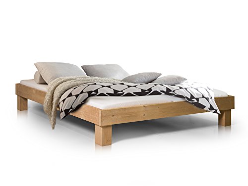 moebel-eins Pumba Massivholzbett ohne Kopfteil Fichte, 120 x 220 cm, eichefarbig, Standardhöhe moebel-eins Pumba Massivholzbett ohne Kopfteil Fichte, 120 x 220 cm, eichefarbig, Standardhöhe von moebel-eins