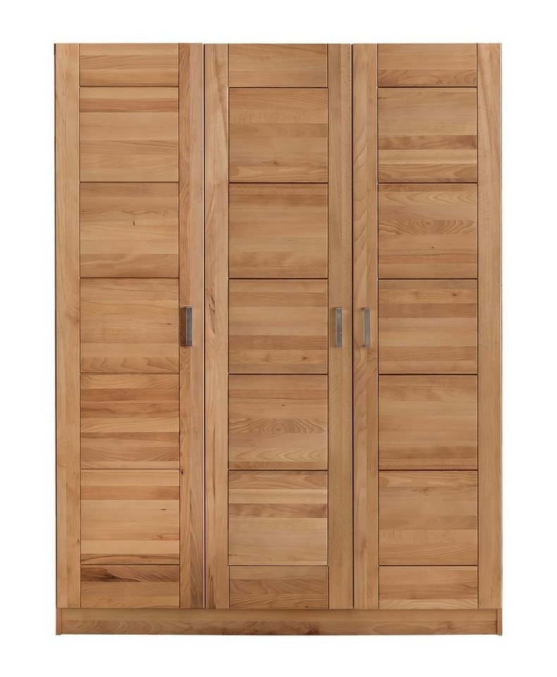 moebel-store24 Kleiderschrank Tollo 3 (Kernbuche) zeitloses Design von moebel-store24