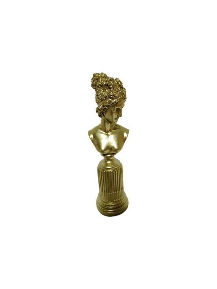 moebel17 Dekofigur Skulptur Frau Gold, Dekofigur aus Polyresin von moebel17
