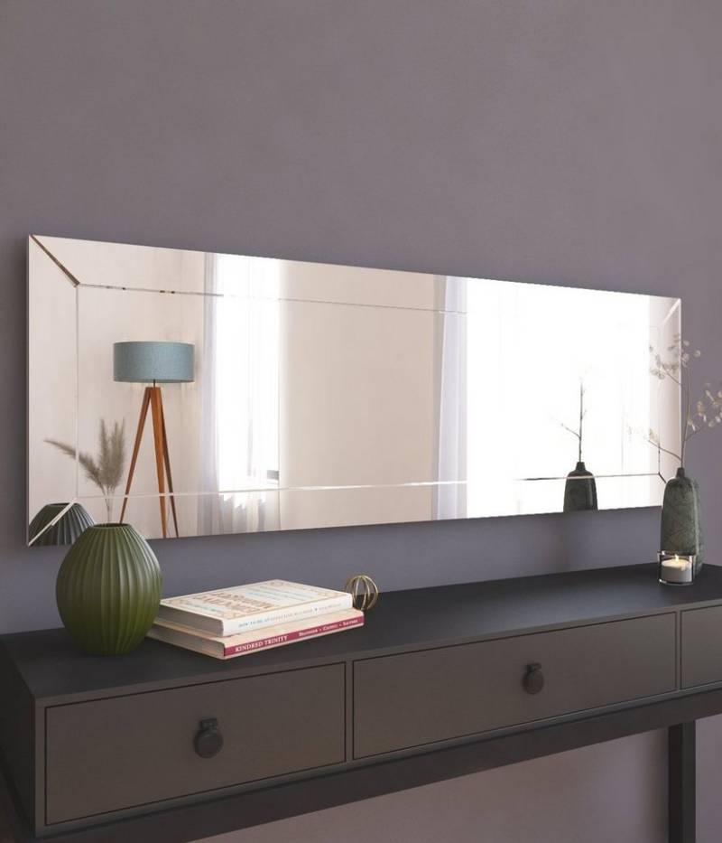 moebel17 Wandspiegel Spiegel Nady 40x120cm (Einzelmöbel, 1-St., Wandspiegel ohne Rahmen), Modern, rahmenlos, platzsparend, Inox-Beschichtung von moebel17