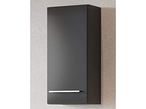 Hängeschrank Badschrank Wandschrank Badezimmerschrank Schrank Badmöbel Davos I Graphit/Grau-Matt von möbelando