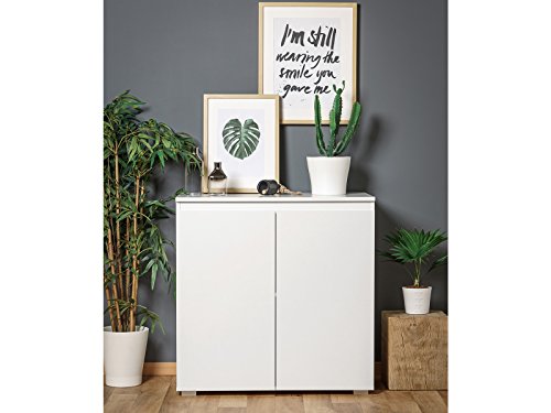 möbelando Kommode Anrichte Sideboard Highboard Standschrank Schrank Flur Ravenna I von möbelando