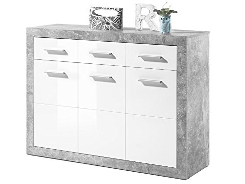 möbelando Kommode Anrichte Sideboard Highboard Standschrank Schrank Rio de Janeiro II von möbelando