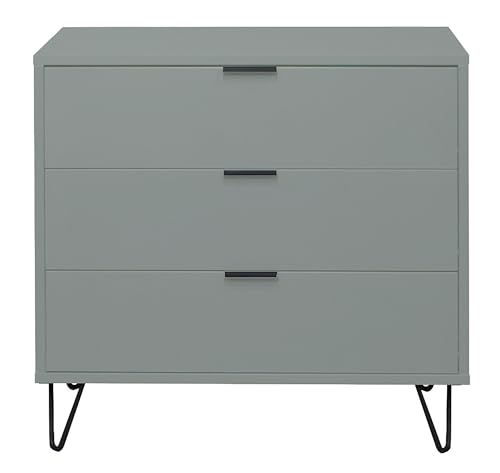 Kommode >Bonnie< in Pine Green matt Lack - 81x80x45cm (BxHxT) von möbelando