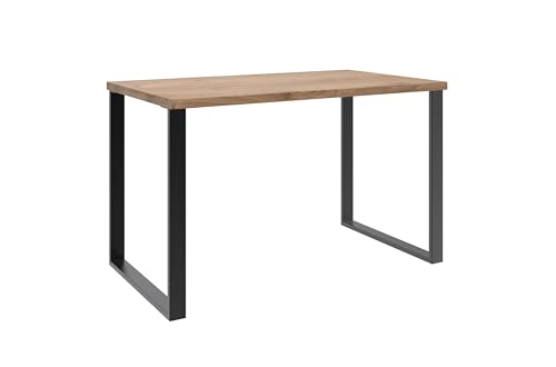 Schreibtisch >Home Desk< in Plankeneiche Nachbildung - 120x75x70cm (BxHxT) von möbelando