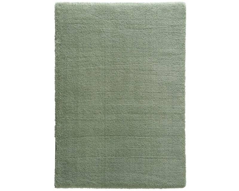 Teppich Salerno, möbelando, rechteckig, Höhe: 3 mm, rechteckig - Breite x Höhe ca. 133 cm x 3 cm maschinell gewebt Indoor - hellgrün von möbelando