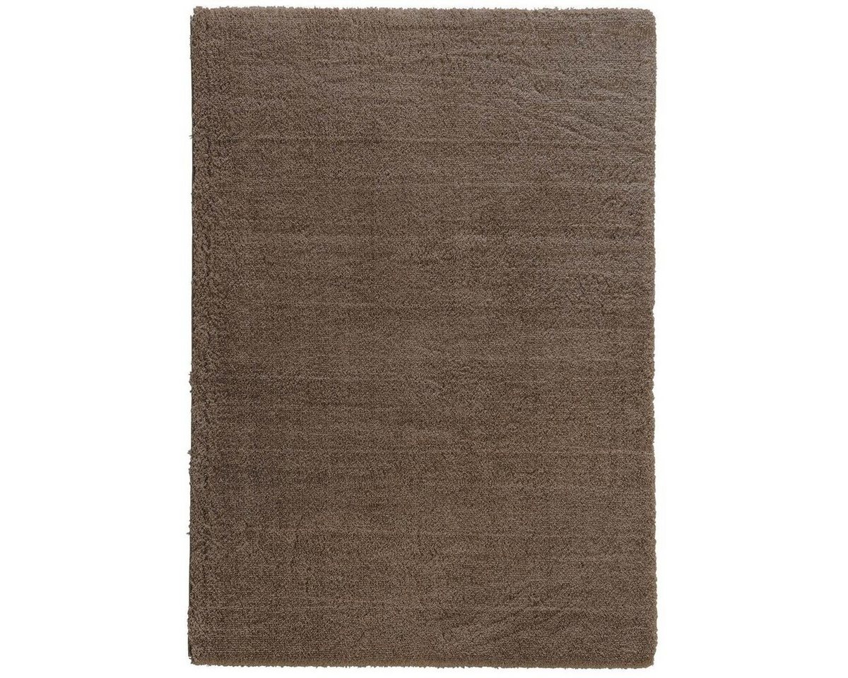 Teppich Salerno, möbelando, rechteckig, Höhe: 3 mm, rechteckig - Breite x Höhe ca. 200 cm x 3 cm maschinell gewebt Indoor - Taupe von möbelando