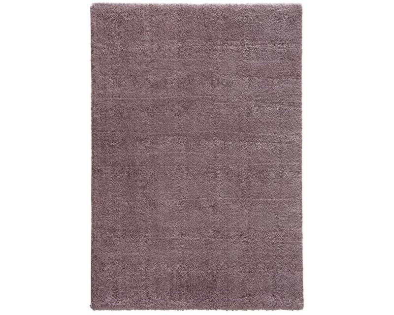 Teppich Salerno, möbelando, rechteckig, Höhe: 3 mm, rechteckig - Breite x Höhe ca. 200 cm x 3 cm maschinell gewebt Indoor - mauve von möbelando