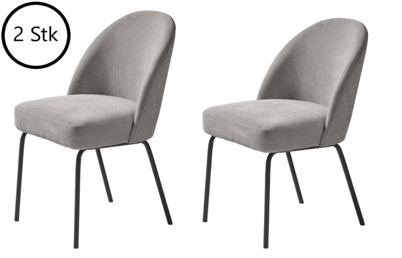 möbelando 4-Fußstuhl Cadiz (2er-Set), 48,5 x 84 x 57 cm (B/H/T) von möbelando