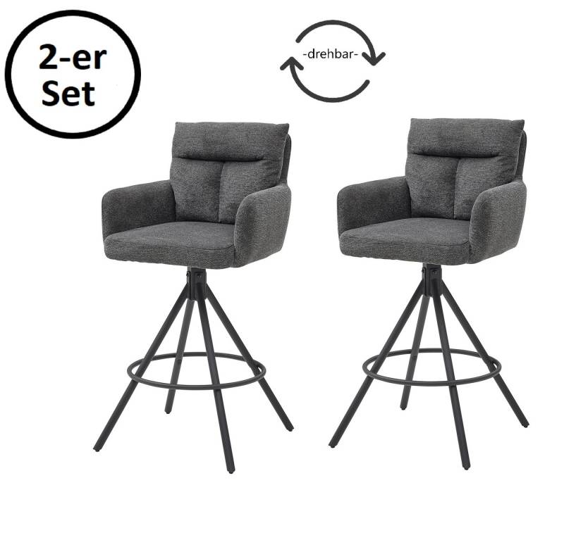 Stolkom Sp.z.o.o. Barhocker 54 x 103,5 x 60 cm (B/H/T) (2er-Set, 2er-Set) von Stolkom Sp.z.o.o.