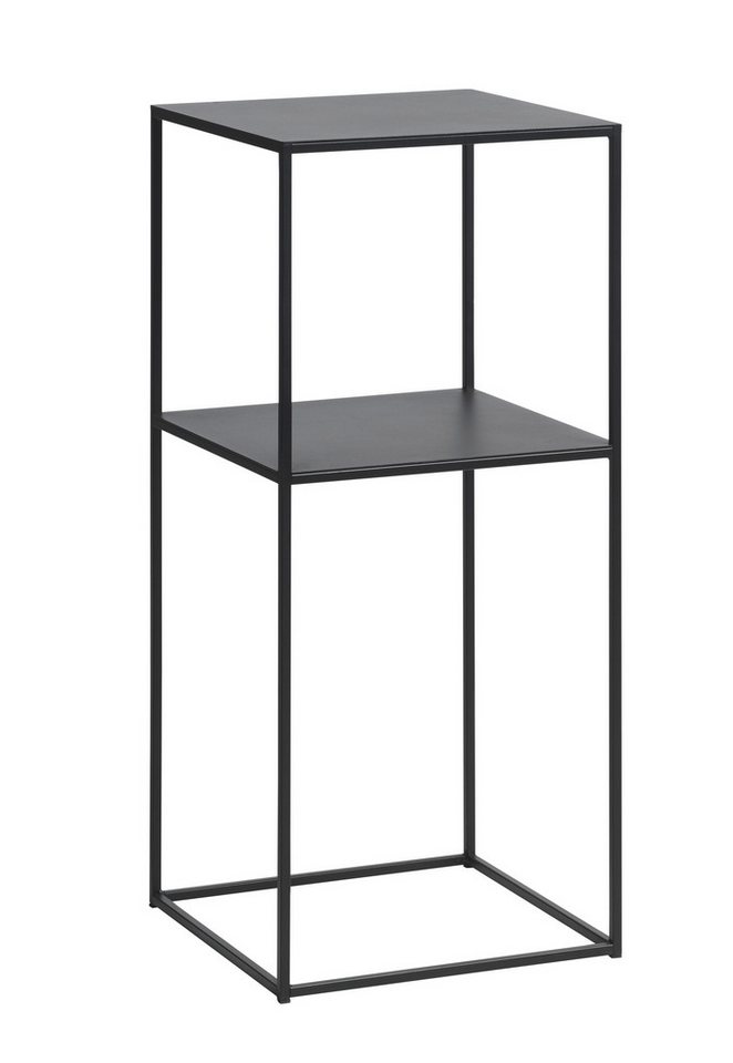 UNIQUE furniture A/S Beistelltisch aus Metall in schwarz (B/H/T: 35x80x35 cm) von UNIQUE furniture A/S