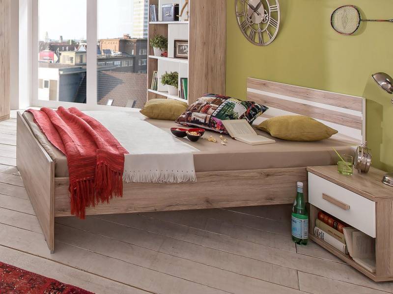 möbelando Bett Canton, 96 x 72 x 204 cm (B/H/T) möbelando Bett Canton, 96 x 72 x 204 cm (B/H/T) von möbelando