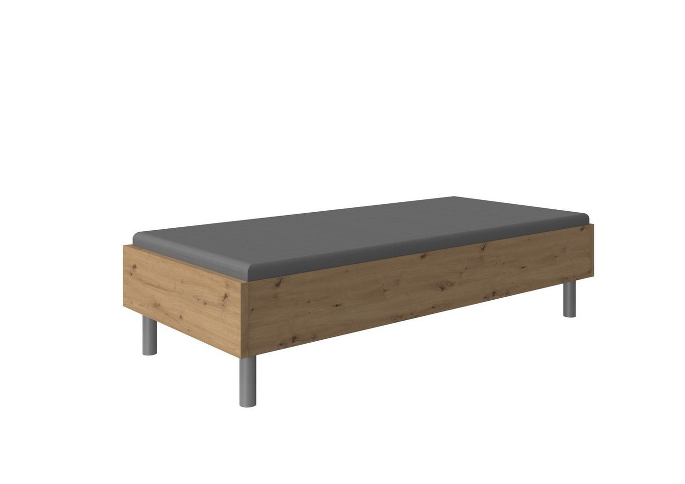 freiraum Bettgestell Easy Beds (BxHxT: 129x46x210 cm), in Artisan-Eiche von freiraum