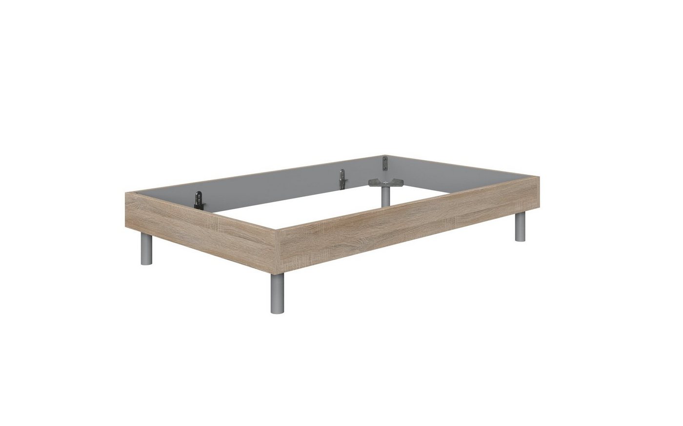 freiraum Bettgestell Easy Beds (BxHxT: 129x46x210 cm), in Eiche-Sägerau von freiraum