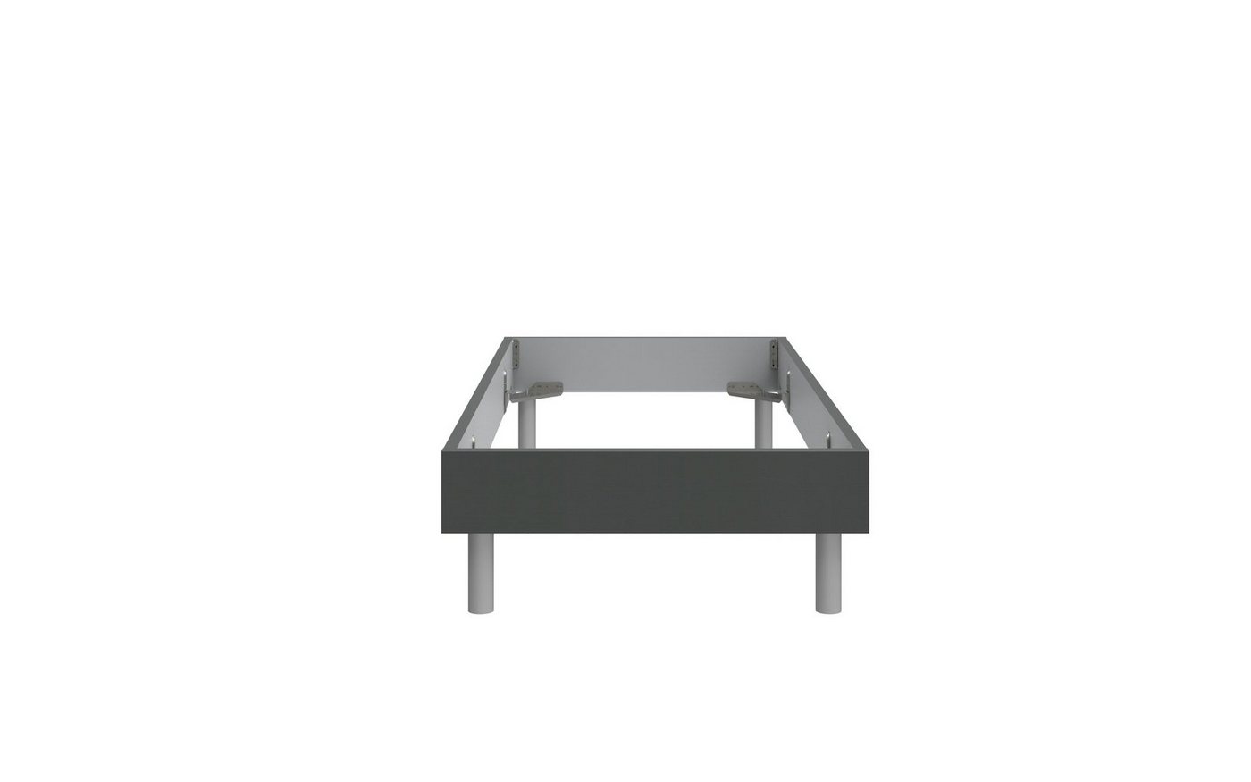 freiraum Bettgestell Easy Beds (BxHxT: 109x46x210 cm), in graphit von freiraum