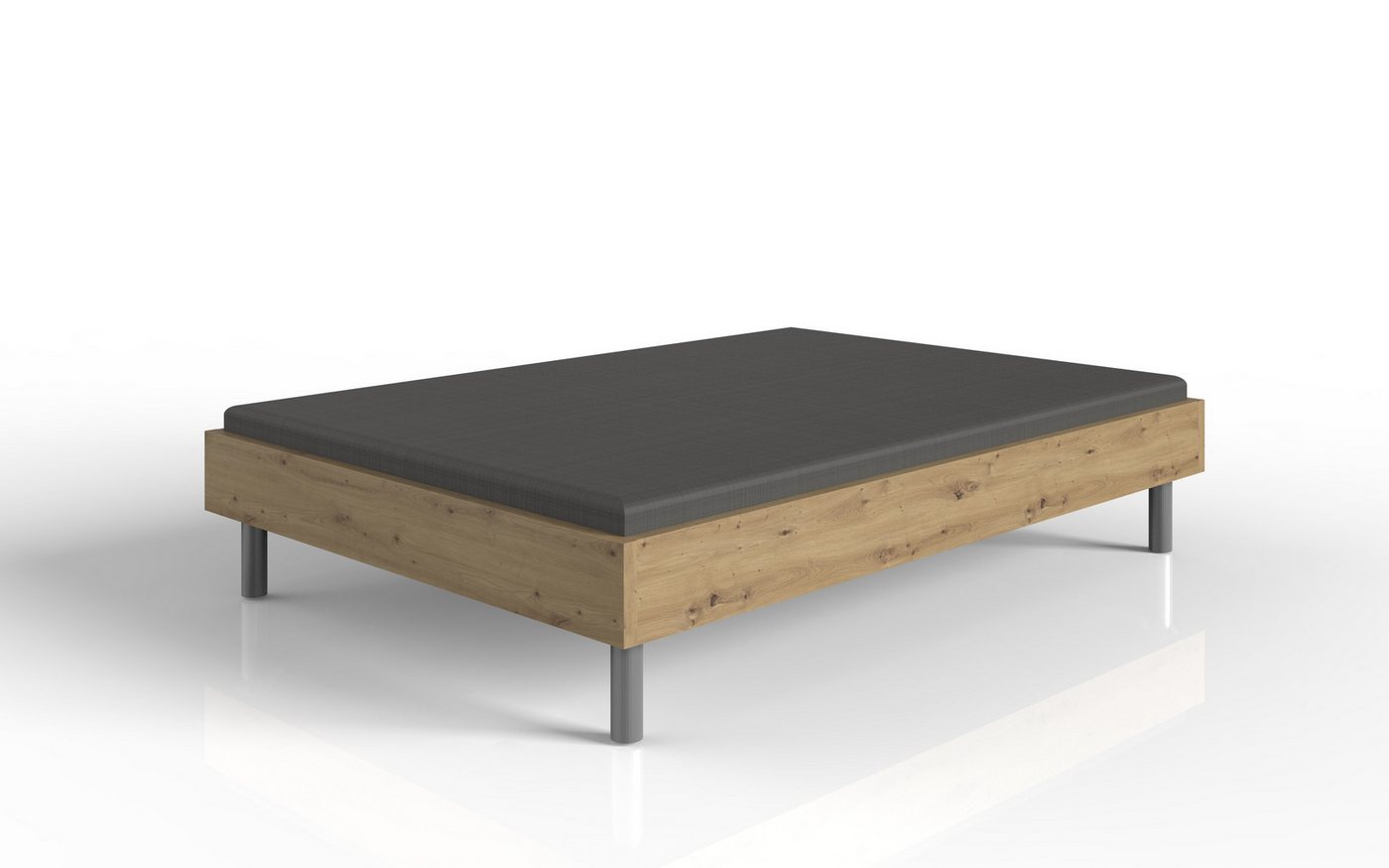 Wimex Bettgestell in Artisan-Eiche (BxHxT: 169x38x210 cm) von Wimex