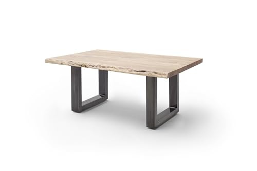 möbelando Couchtisch >Cartagena< 110x70 cm Akazie Natur lackiert FSC-Zertifiziert mit U-Kufen aus Metall in antik gewischt ? hochwertiger rechteckiger Massivholztisch für natürliches Wohnen möbelando Couchtisch >Cartagena< 110x70 cm Akazie Natur lackiert FSC-Zertifiziert mit U-Kufen aus Metall in antik gewischt ? hochwertiger rechteckiger Massivholztisch für natürliches Wohnen von möbelando