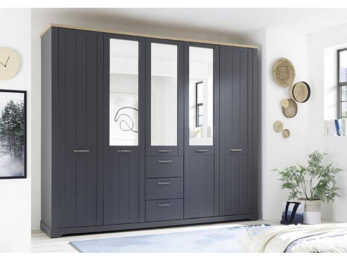 möbelando Drehtürenschrank Edda 266 x 226 x 59 cm (B/H/T) von möbelando