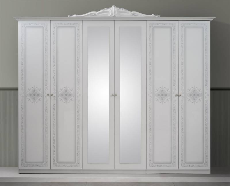 möbelando Kleiderschrank Langston 261 x 227 x 57 cm (B/H/T) von möbelando