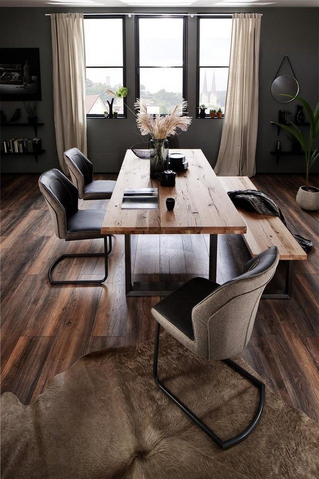 möbelando Esstisch CASTELLO, 220 x 76 x 100 cm (B/H/T) von möbelando