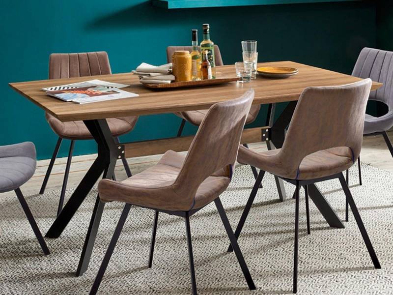 möbelando Esstisch Shayna, 160 x 76 x 90 cm (B/H/T) möbelando Esstisch Shayna, 160 x 76 x 90 cm (B/H/T) von möbelando