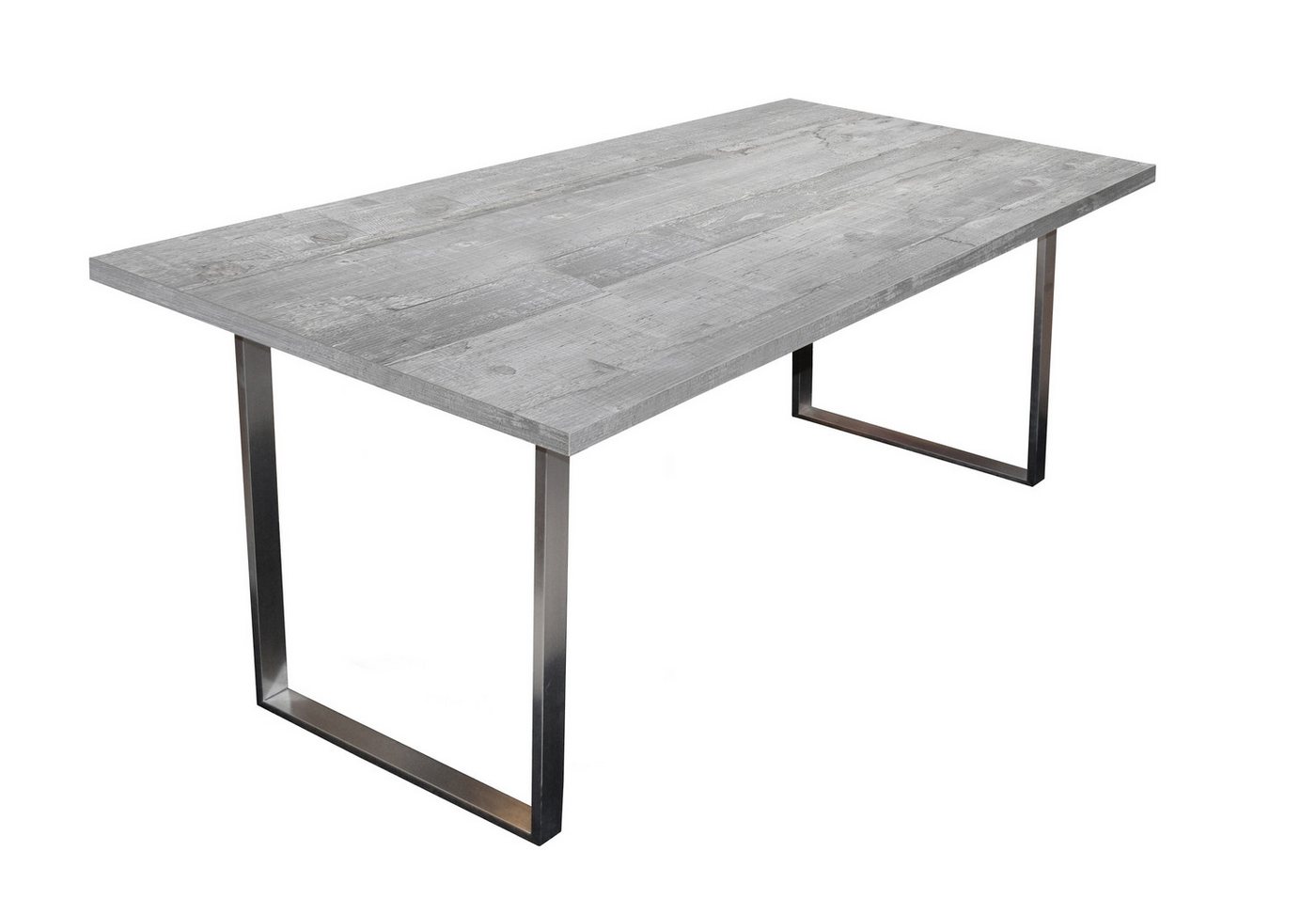 möbelando Esstisch Steel (BxHxT: 200x76x100 cm), in beton von möbelando