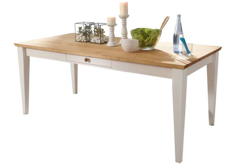 Lebenswert Esstisch WZ-0133 (BxHxT: 180x75x90 cm), 180 x 75 x 90 cm (B/H/T) von Lebenswert