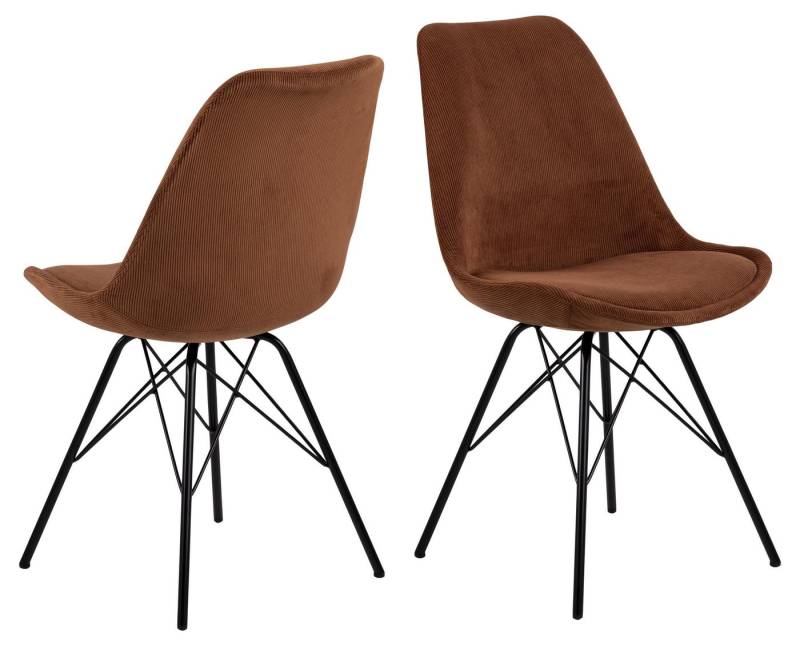 freiraum Esszimmerstuhl Ermina (2-er Set, 2 St), 48,5 x 85,5 x 54 cm (B/H/T) von freiraum