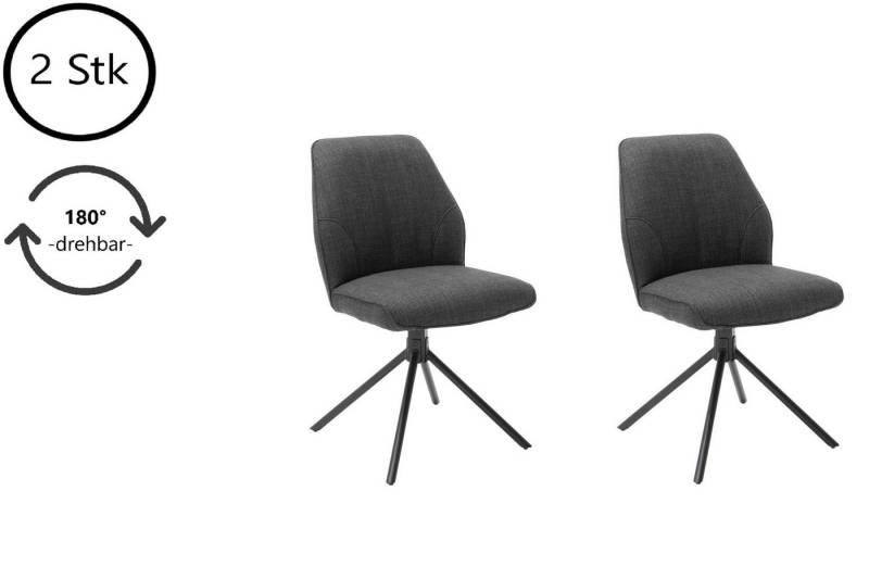 möbelando Esszimmerstuhl Pettau (2-er Set, 2 St), 49 x 88 x 63 cm (B/H/T) von möbelando