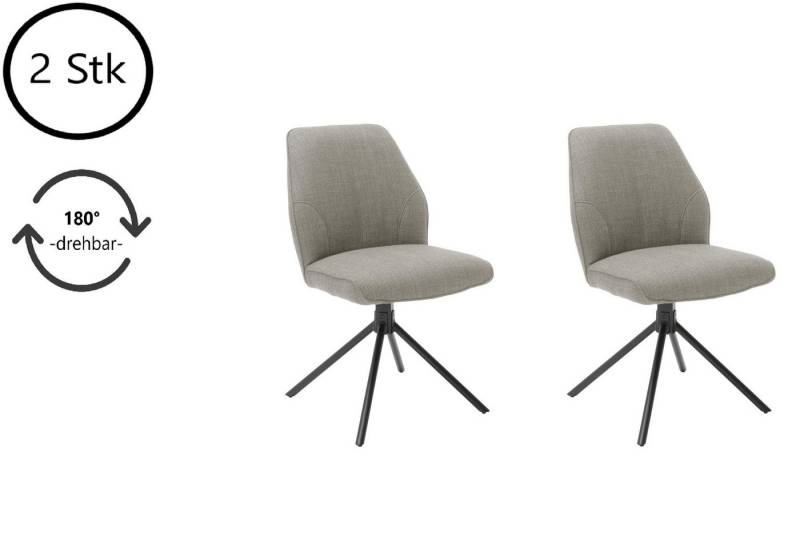 möbelando Esszimmerstuhl Pettau (2-er Set, 2 St), 49 x 88 x 63 cm (B/H/T) von möbelando
