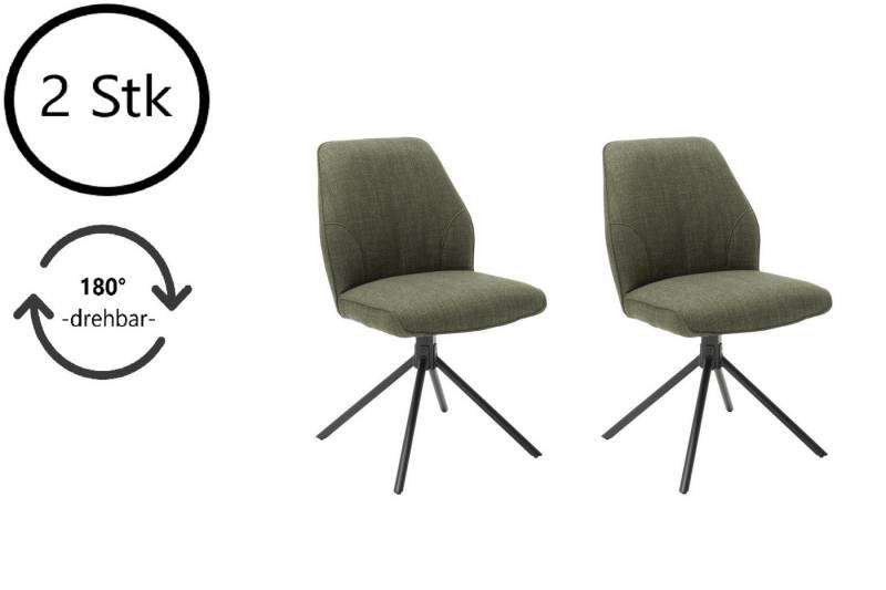 möbelando Esszimmerstuhl Pettau (2-er Set, 2 St), 49 x 88 x 63 cm (B/H/T) von möbelando