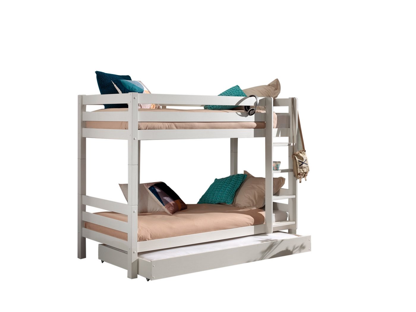 möbelando Etagenbett PINO, 210 x 161 x 105 cm (B/H/T) von möbelando