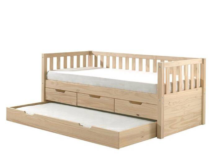 möbelando Funktionsbett FRITZ, 211,2 x 85,5 x 97,8 cm (B/H/T) von möbelando
