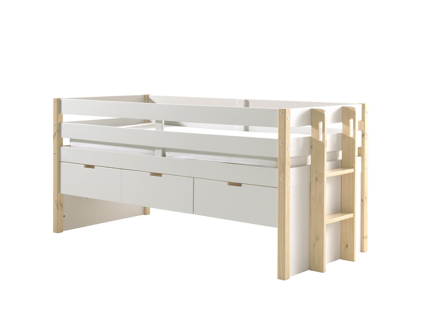 möbelando Funktionsbett MARGRIT, 219,4 x 100 x 97,8 cm (B/H/T) von möbelando