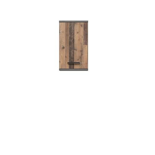 möbelando Hängeschrank >Veris< 1 Tür, Old-Wood Vintage Dekor/Betonoptik - 40,2x68,8x29cm B/H/T möbelando Hängeschrank >Veris< 1 Tür, Old-Wood Vintage Dekor/Betonoptik - 40,2x68,8x29cm B/H/T von möbelando